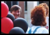 Dr Mokros at RuSure Campaign SCILS Rutgers 2000